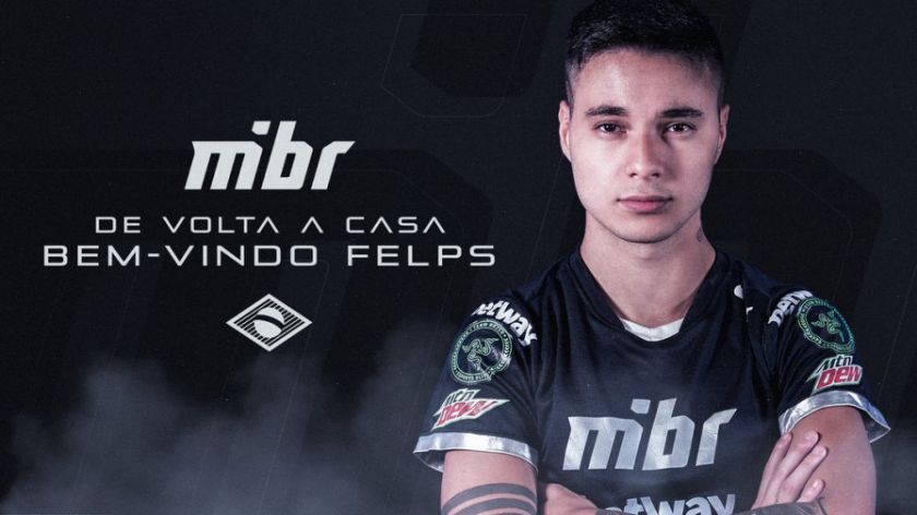 CS:GO: Felps é anunciado como novo jogador da MiBR - Canal Esportivo Garra